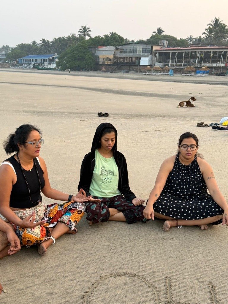 Sunrise Beach Meditation on Ashwem Sands
