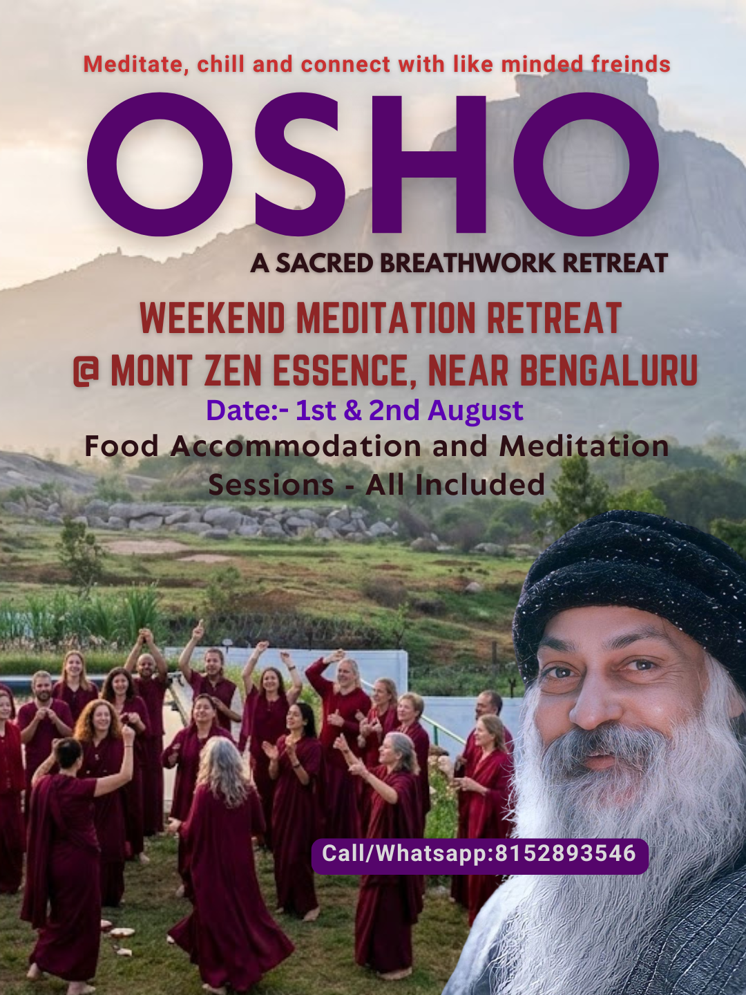 Osho Breathwork Flyer